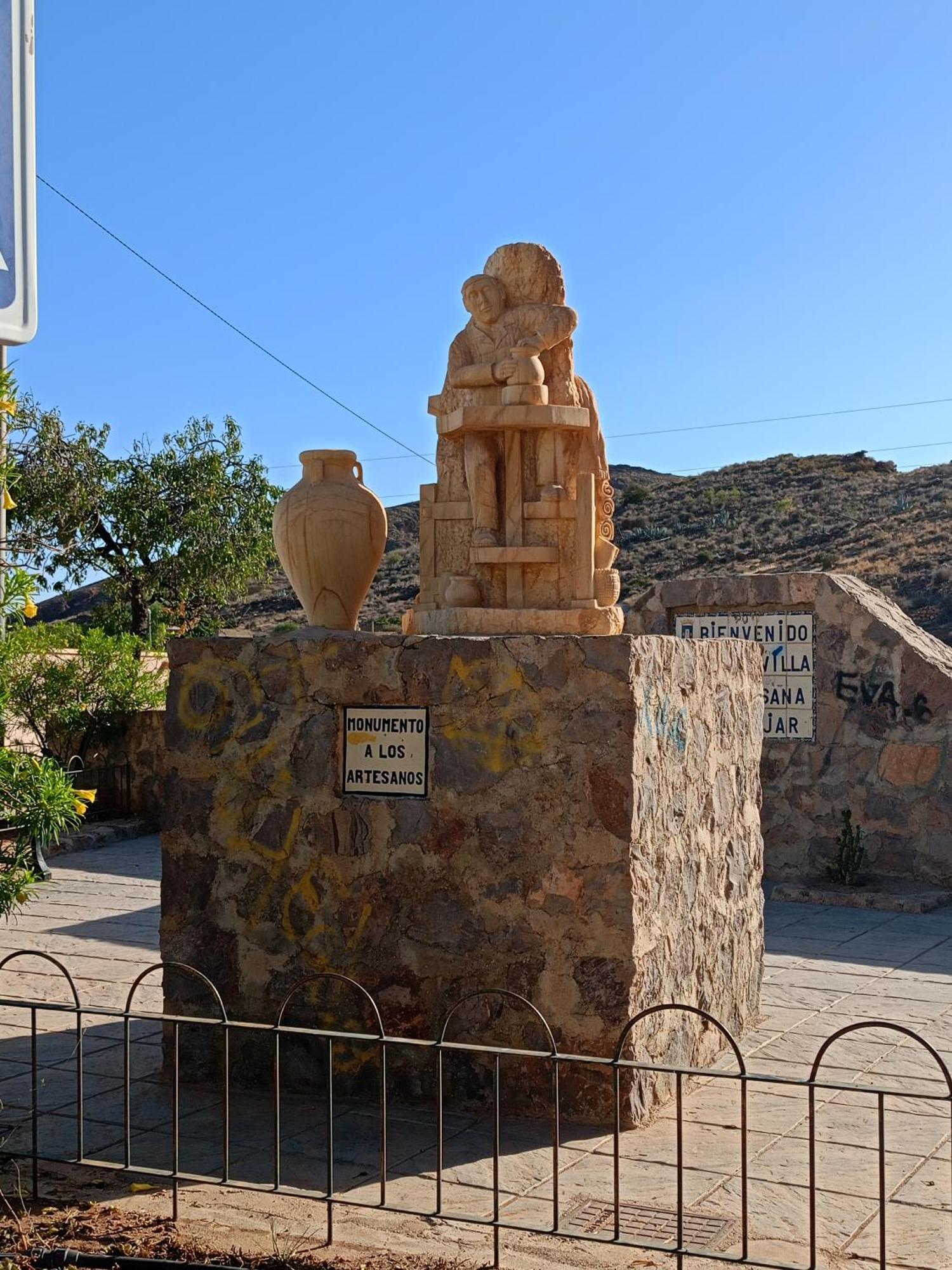Encantadora Casa-Cueva En Pleno Barrio Alfarero De Nijar Bagian luar foto